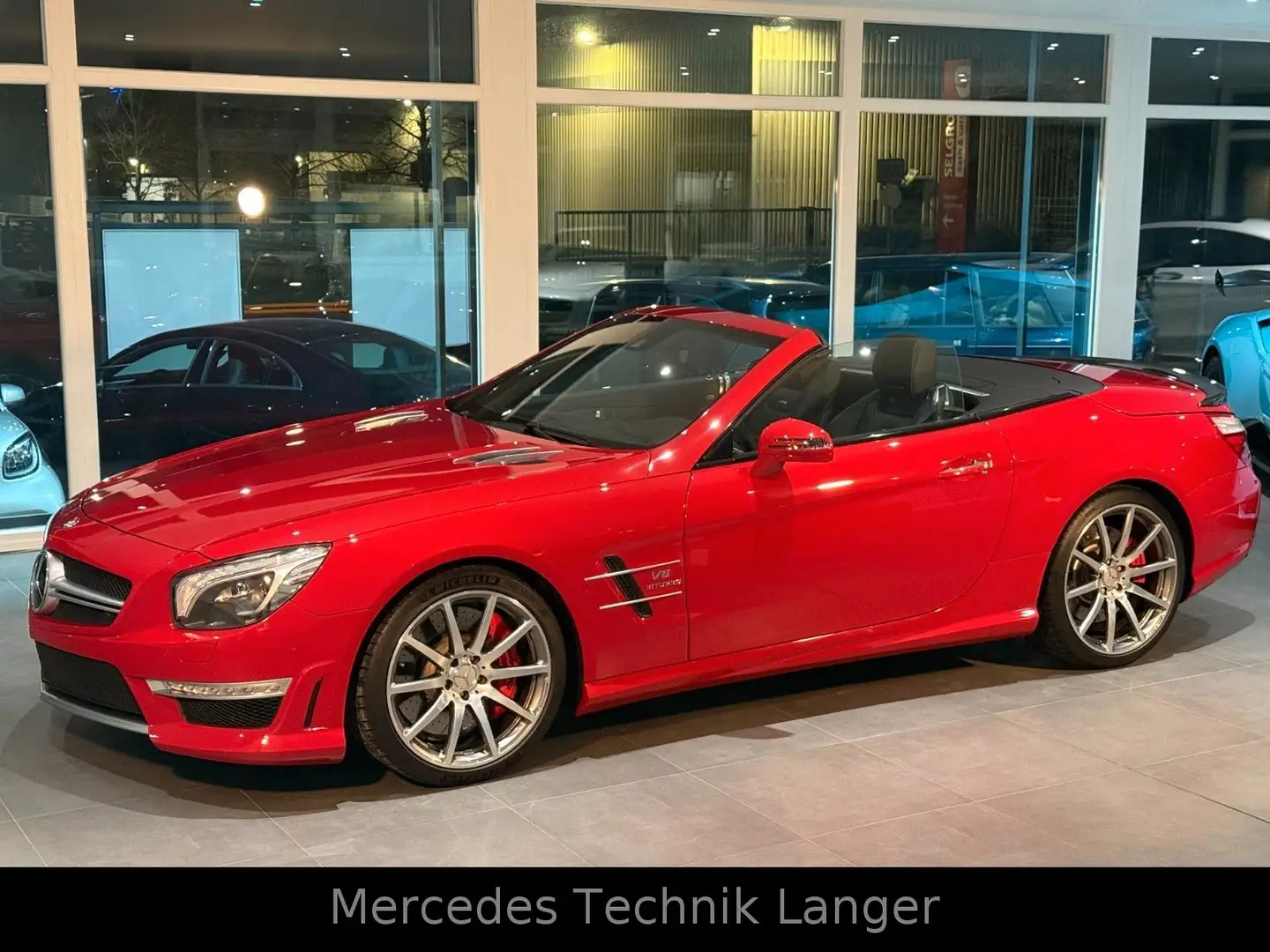 Mercedes-Benz SL 63 AMG /  nur 17.604 KM / SERVICE NEU Rot - 1