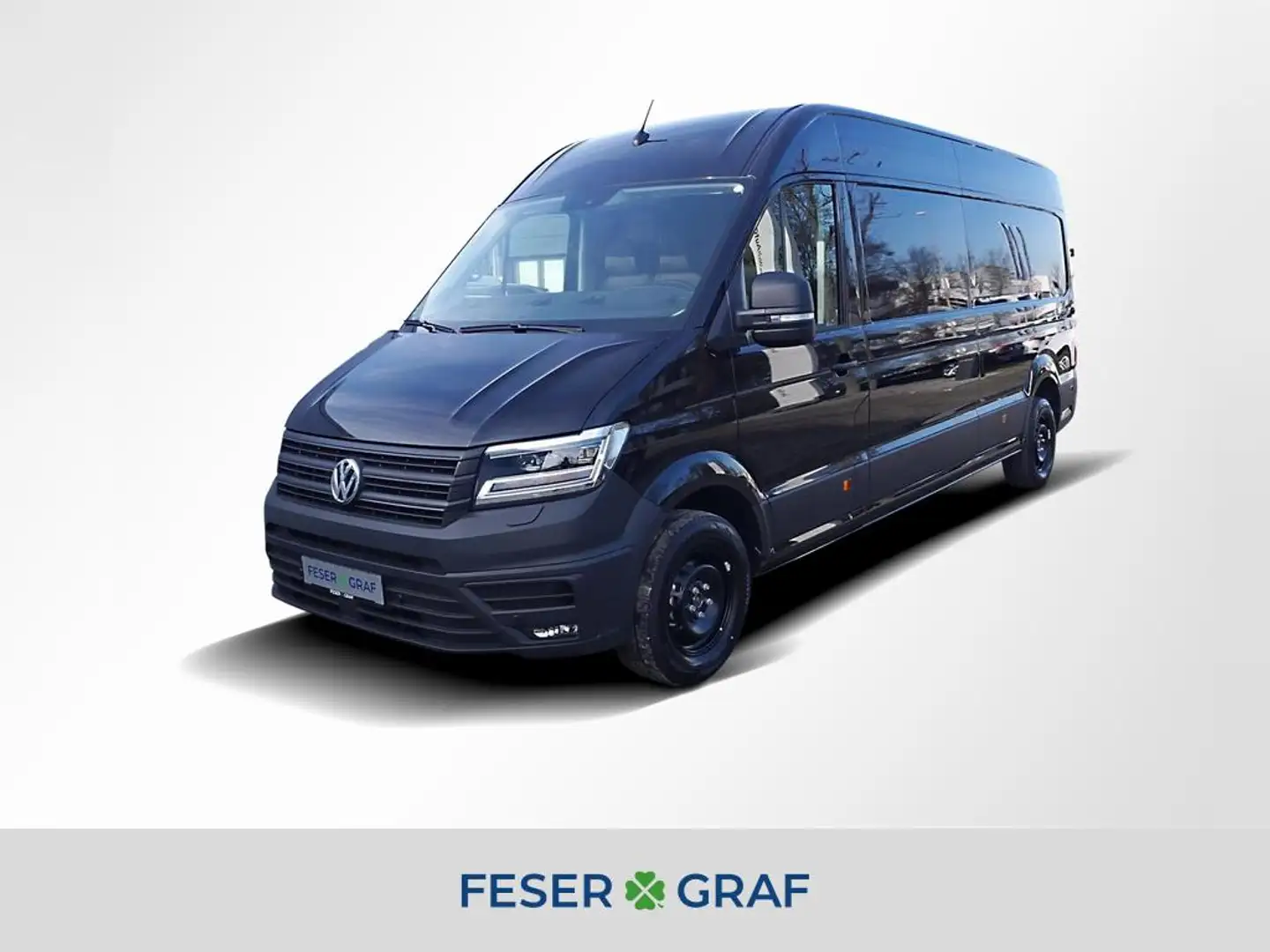 Volkswagen Crafter 35 Kasten HD 2.0 TDI AHK LED RüKa Sitzh. Schwarz - 1