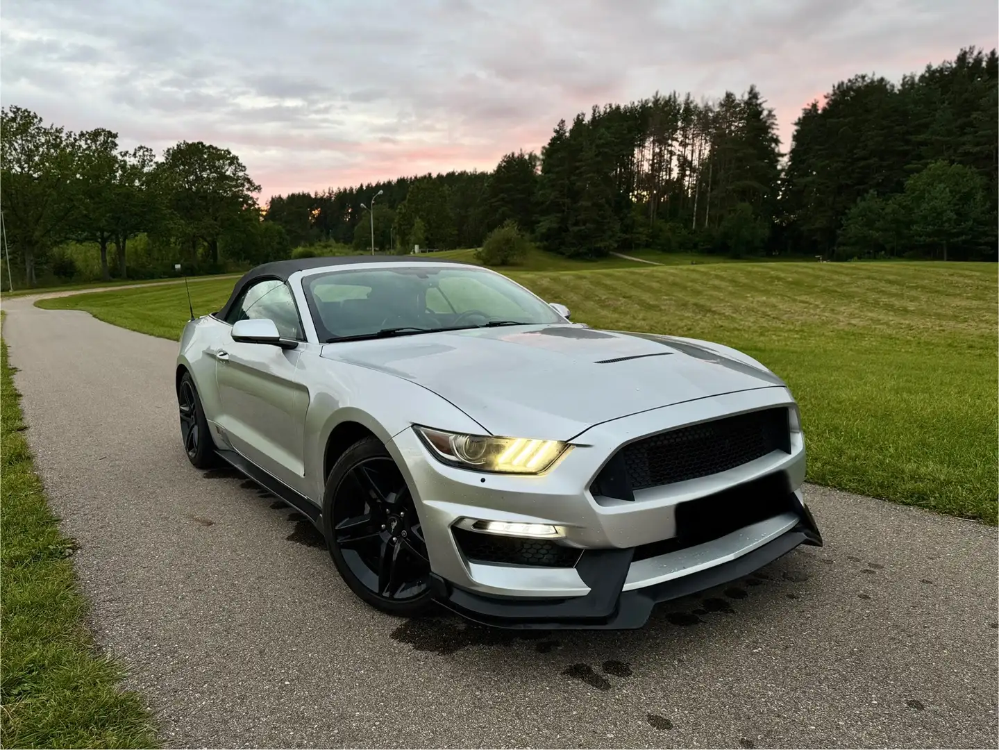 Ford Mustang 3.7 V6 305hp Cabriolet Plateado - 2
