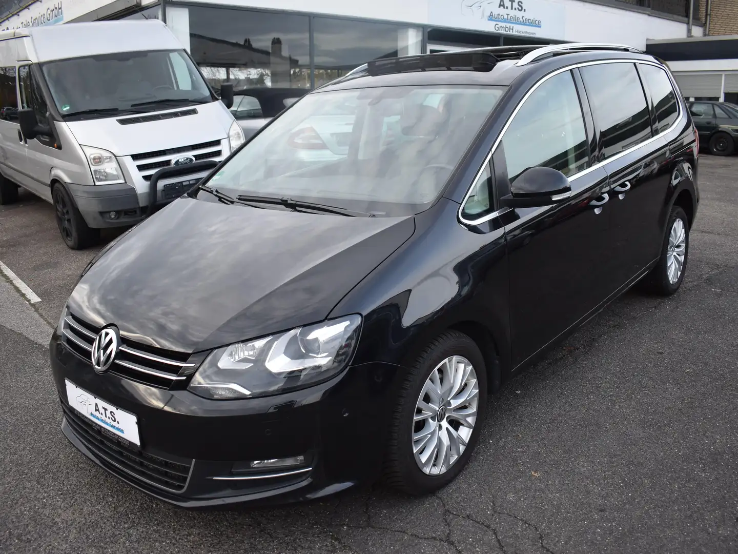 Volkswagen Sharan Highline BMT *AUTOMATIK*PANORAMA*LEDER*SITZHZ Schwarz - 1