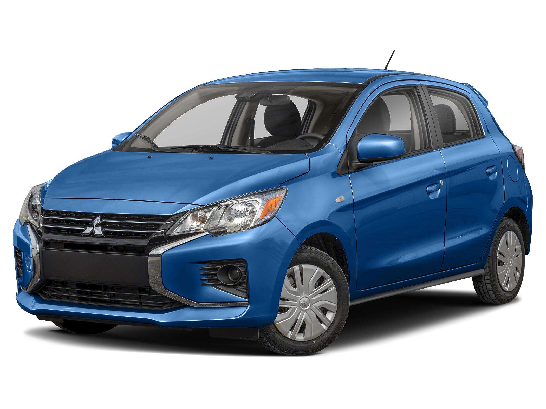Blue 2024 Mitsubishi Mirage Hatchback Automatic