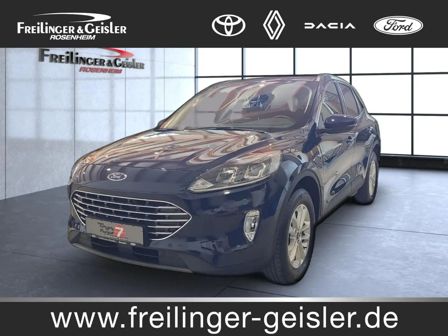 Ford Kuga Plug-In Hybrid Titanium Bluetooth Navi Klima Blauw - 1