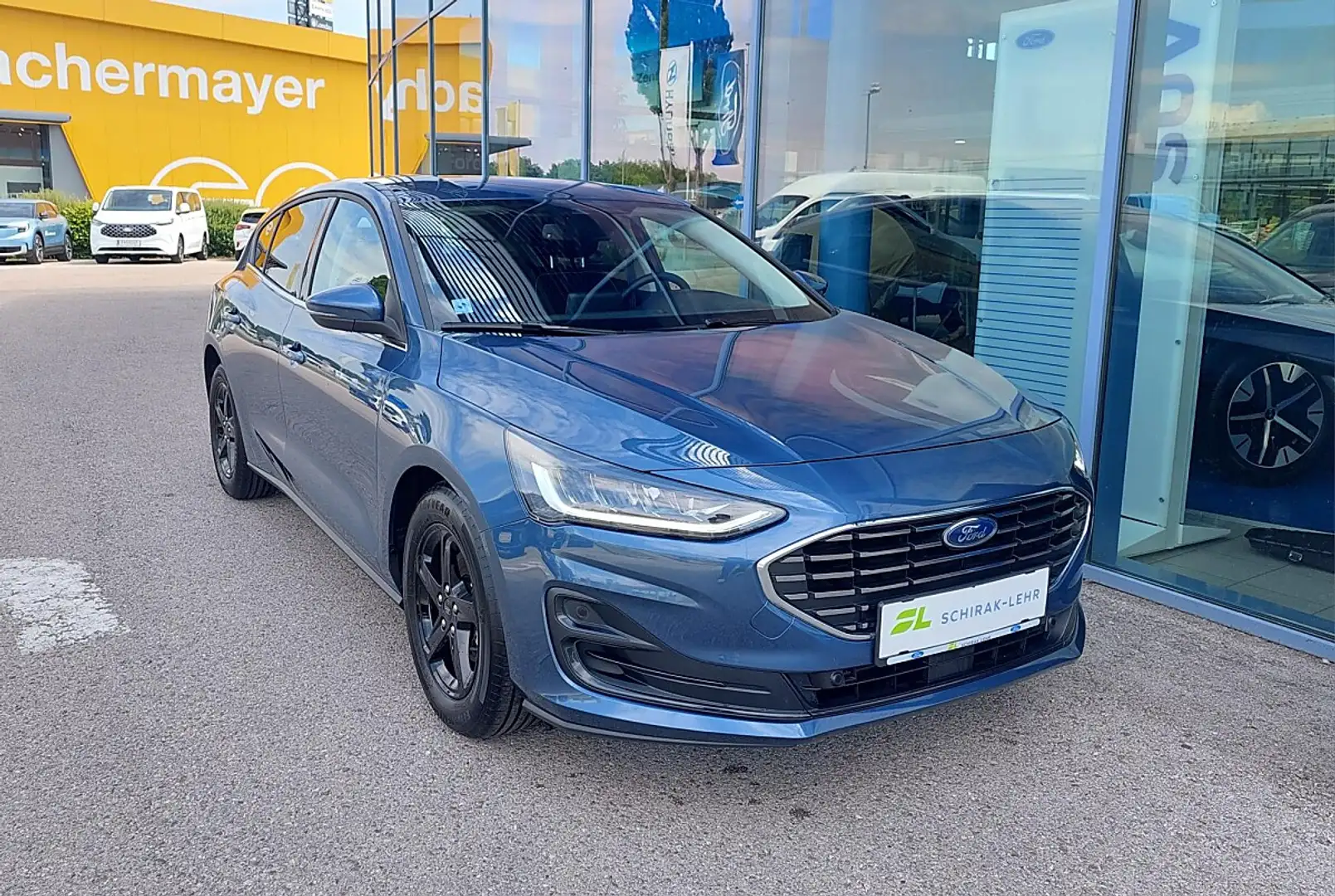 Ford Focus 1,0 EcoBoost MHEV 125PS 5D Titanium Blau - 1
