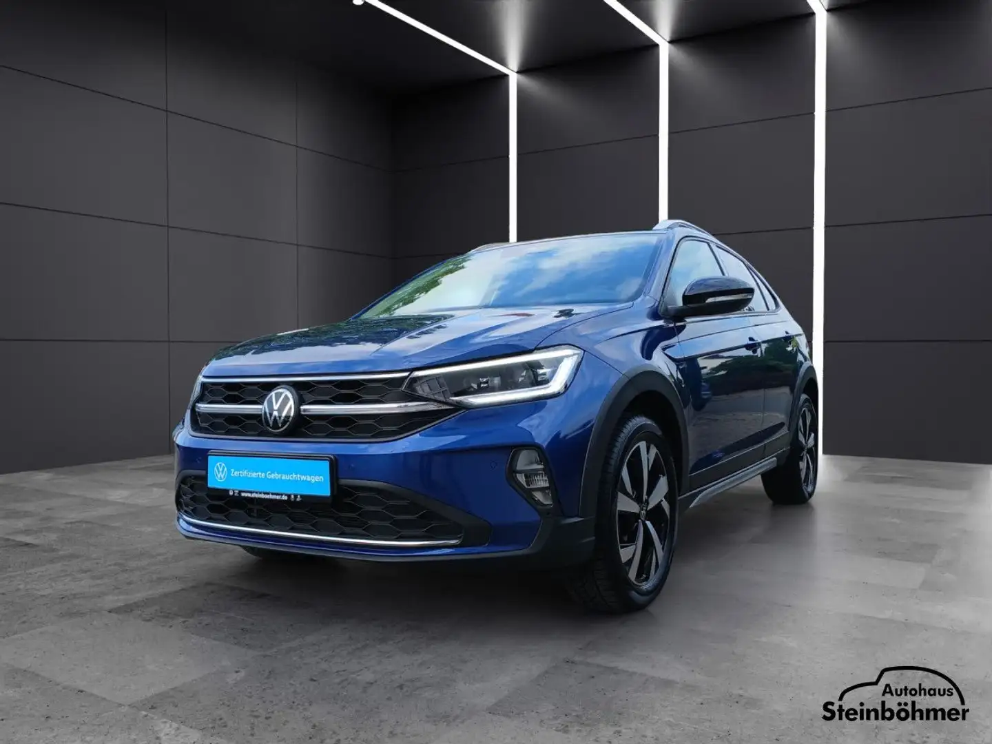 Volkswagen Taigo Style 1.0TSI DSG Navi IQ-LED Sitzhzg. Klima Bleu - 2