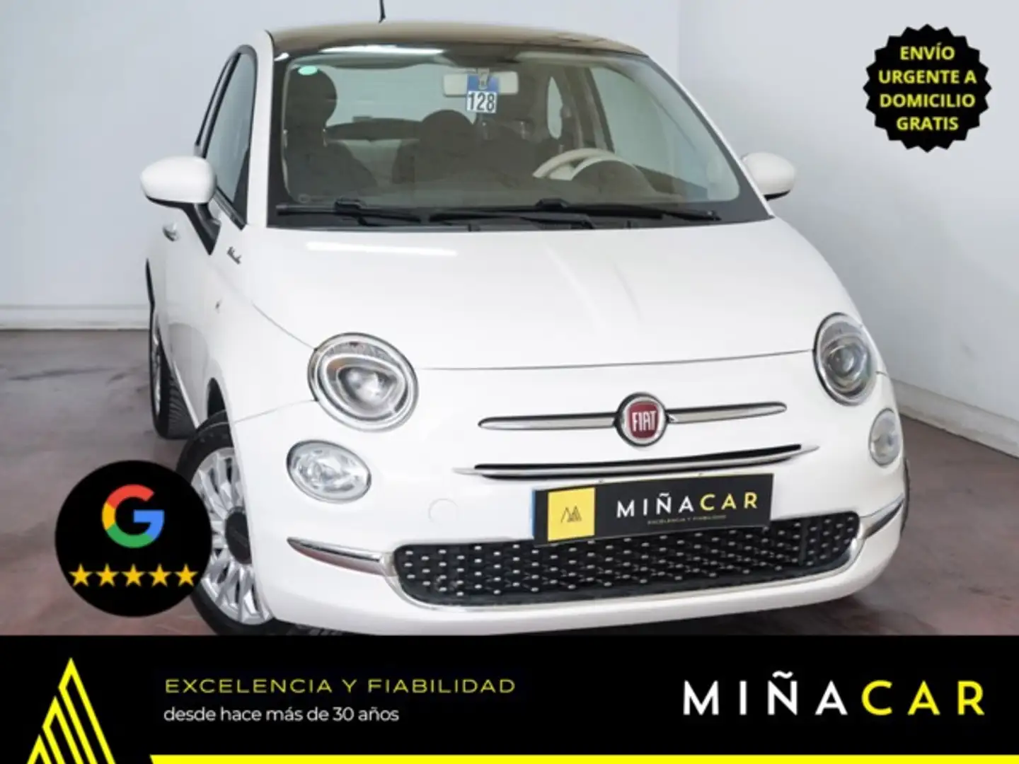 Fiat 500 1.0 Hybrid Dolcevita 52kW Blanco - 1