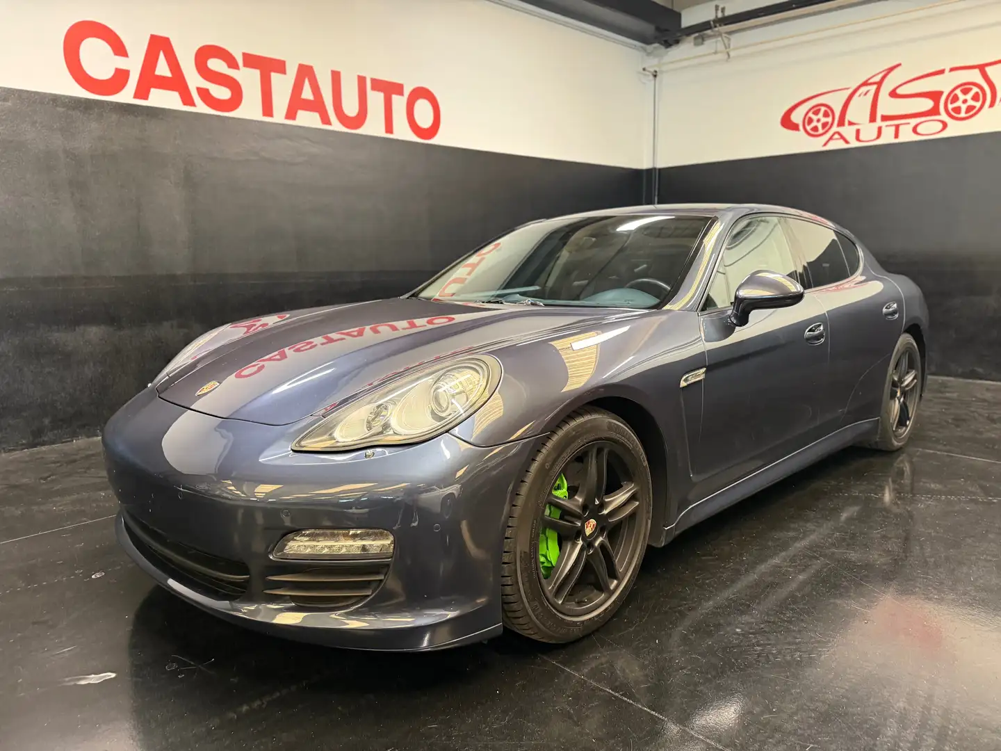 Porsche Panamera Panamera I 2009 3.6 4 NAVI CHRONO PELLE PERMUTE Niebieski - 2