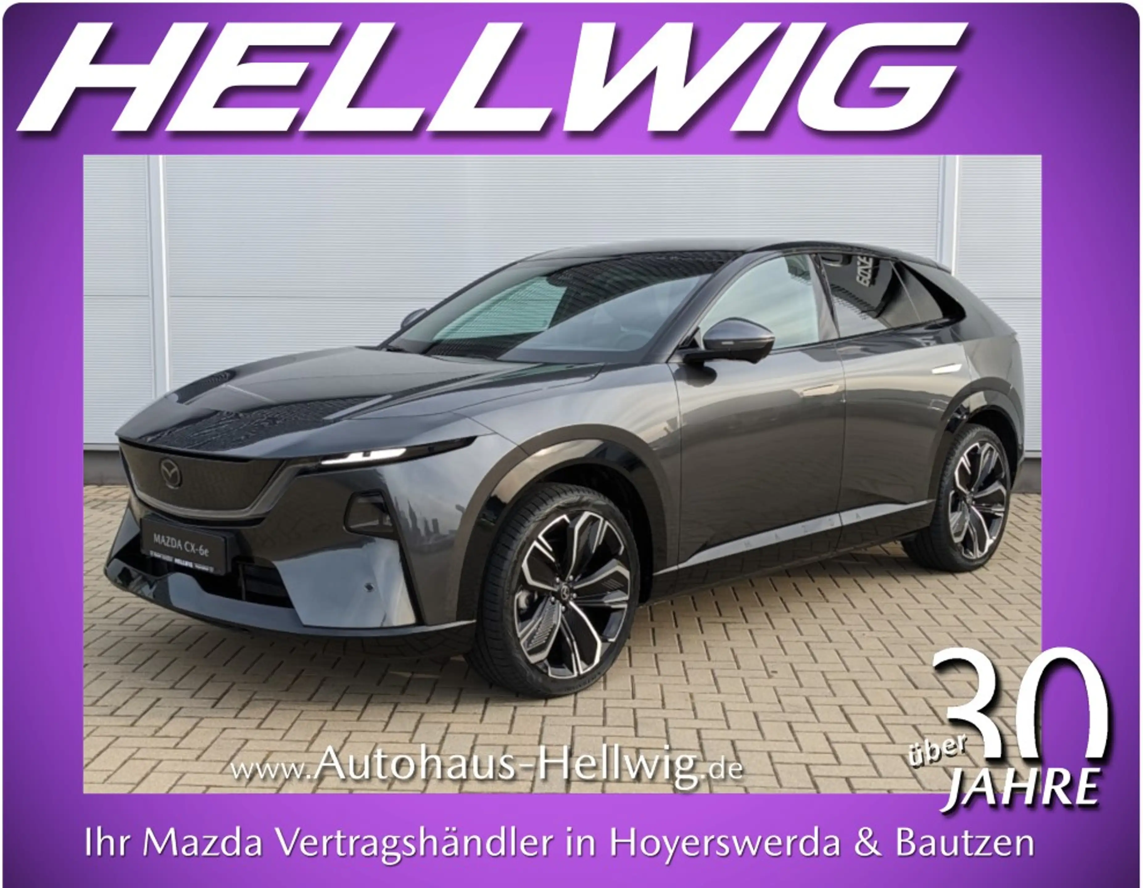Mazda CX-6e EV (258PS) Takumi Leder Panodach 21" Alufelgen NEU