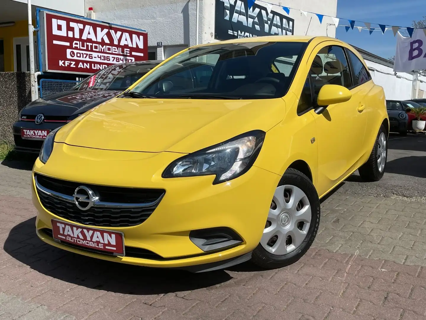 Opel Corsa E Edition Gelb - 2