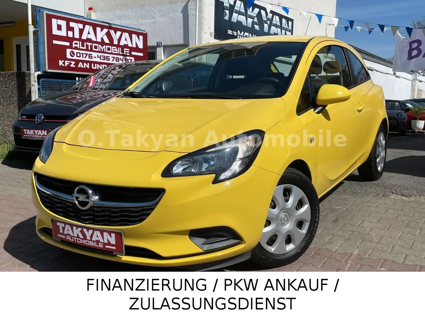 Opel Corsa E Edition Gelb - 1