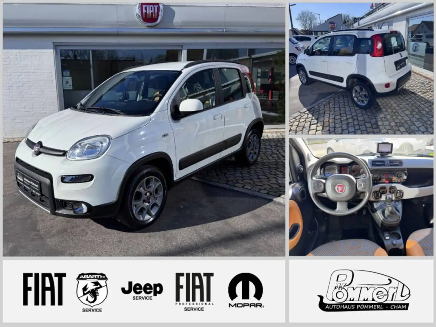 Fiat Panda 4x4 Rock TwinAir Turbo Bianco - 1