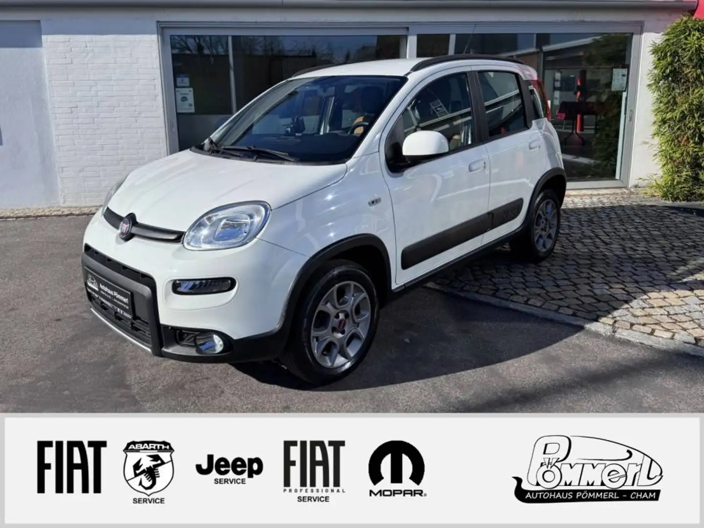 Fiat Panda 4x4 Rock TwinAir Turbo Blanc - 1