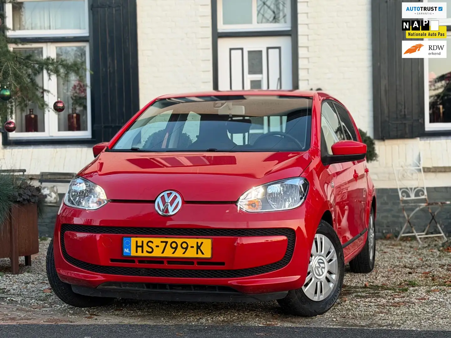 Volkswagen up! 1.0 move up! BlueMotion|Bluetooth|5DRS|Nette auto! Rosso - 1