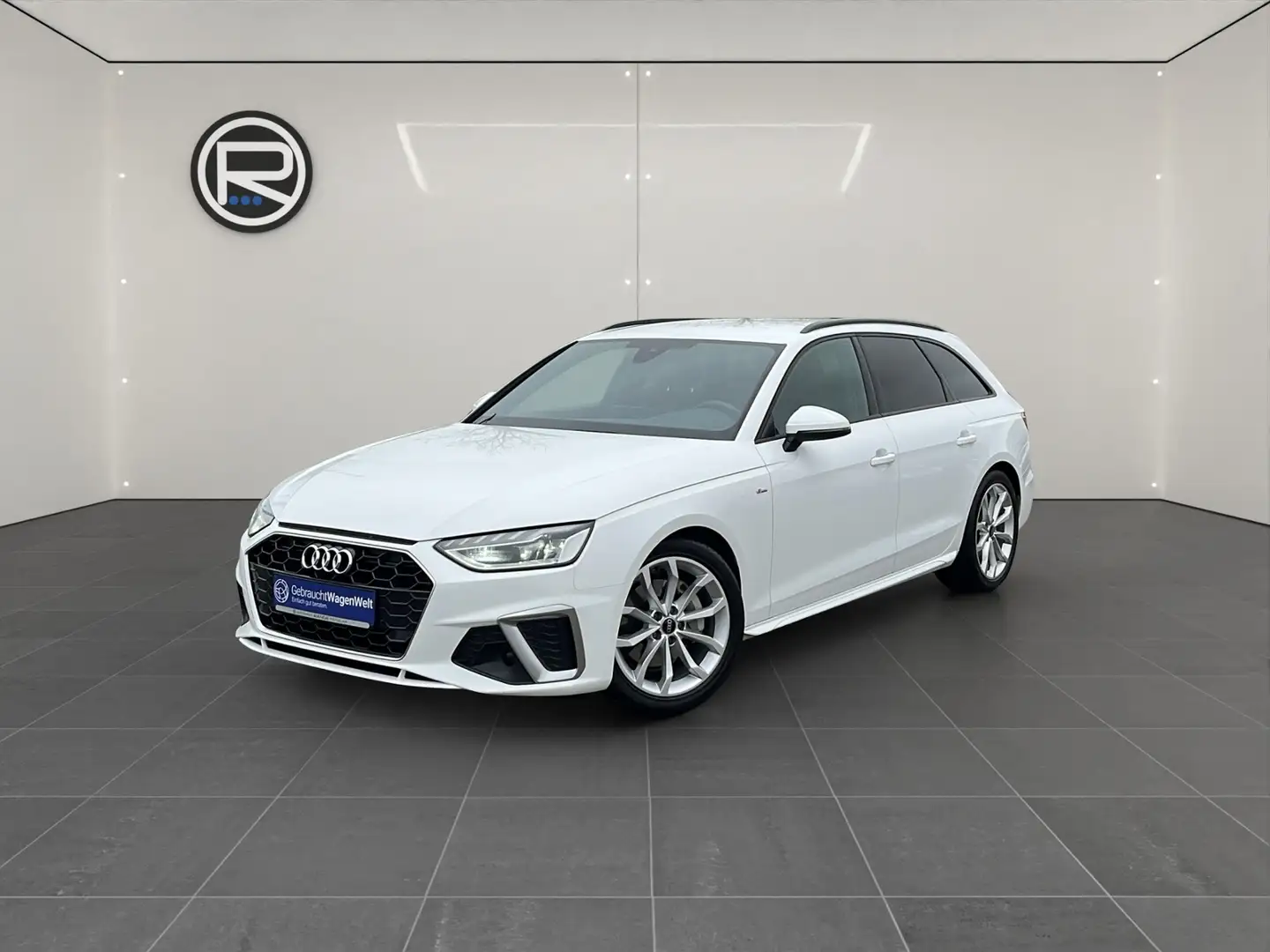 Audi A4 2.0 40 TDI Avant S line *AHK PDC* Wit - 2