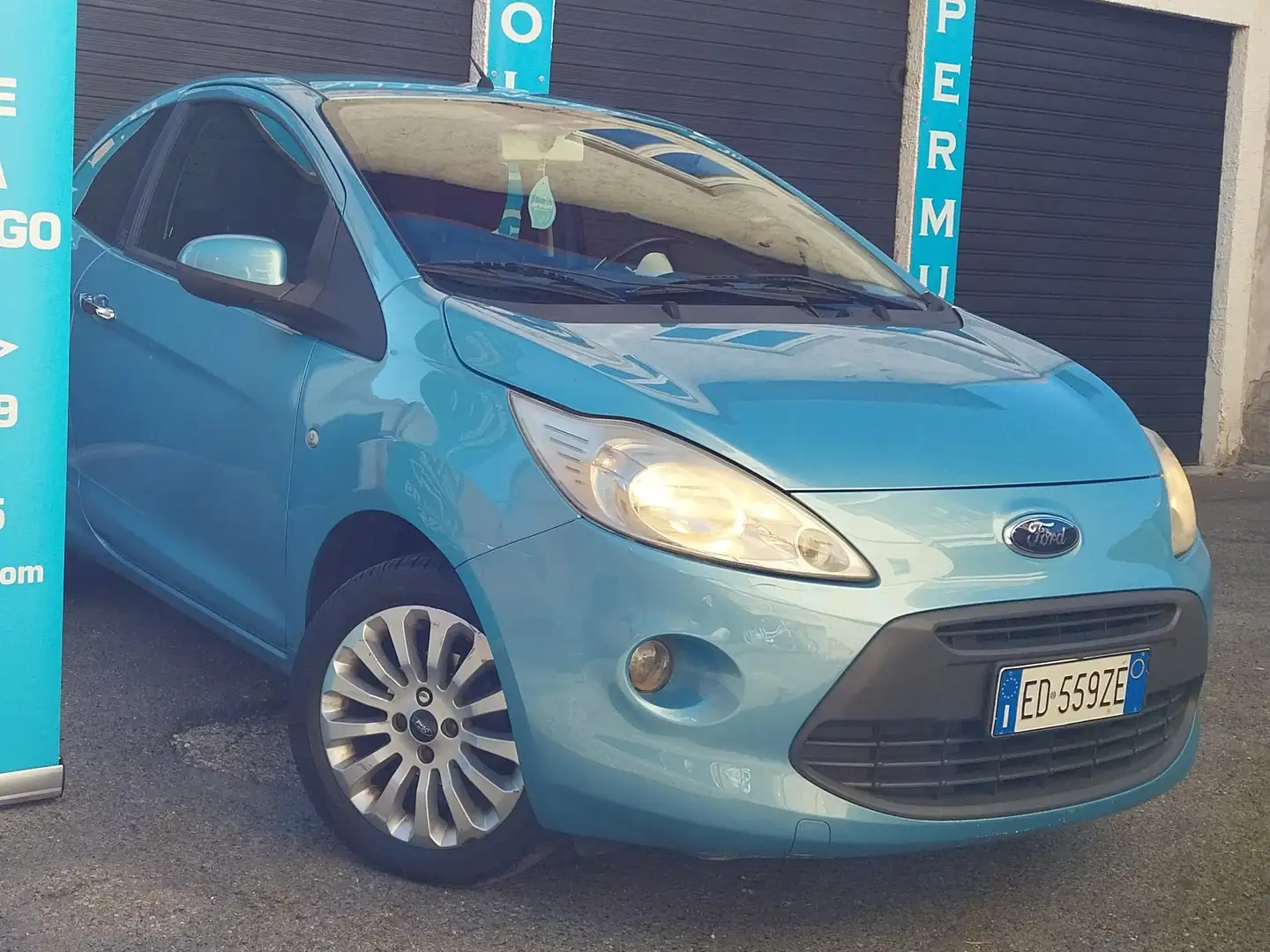 Ford Ka/Ka+ Ka II 3p 2009 Ka 1.2 Titanium 69cv Bleu - 2
