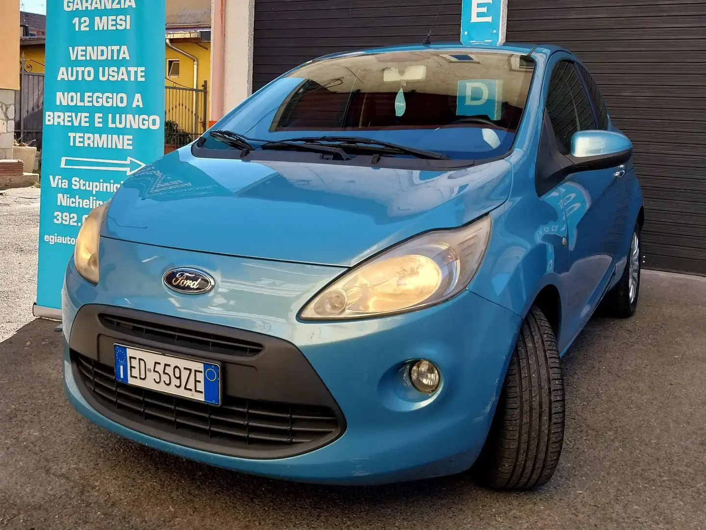 Ford Ka/Ka+ Ka II 3p 2009 Ka 1.2 Titanium 69cv Bleu - 1