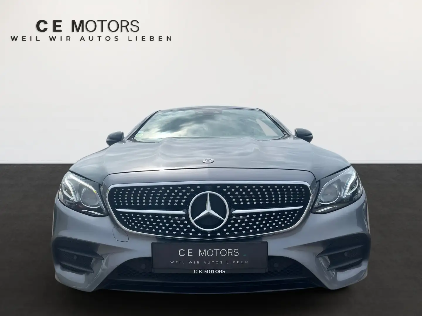 Mercedes-Benz E 220 d Coupe AMG-Line | Night Paket | Pano | Burmeister Gris - 2