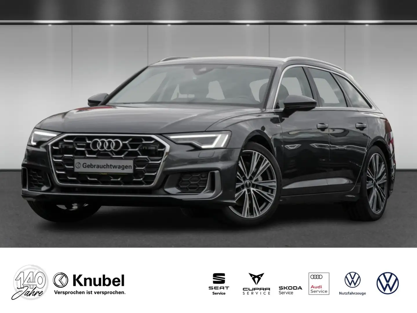 Audi A6 Avant S line 50 TDI qu Matrix Standhzg. Tour Na... Grau - 1