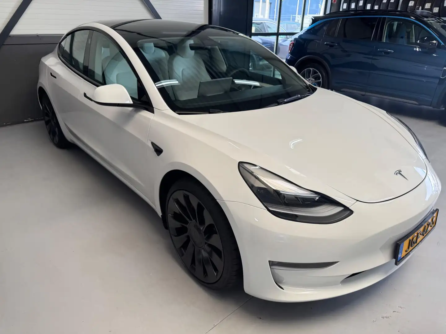 Tesla Model 3 Performance AWD 75 kWh,513PK, full-opties,Fabrieks Wit - 2