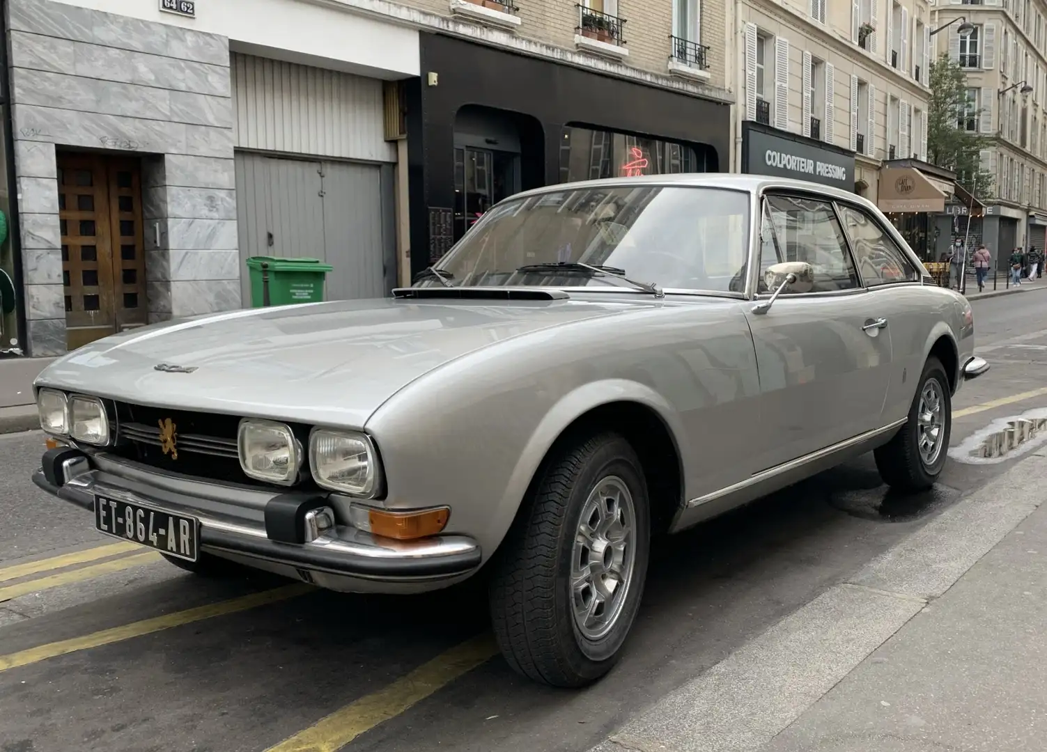 Peugeot 504 Peugeot 504 coupe Szary - 1