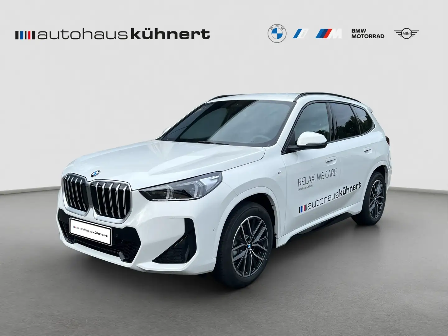 BMW X1 sDrive18d ///M-Sport SpurAss AHK HiFi RFK Blanc - 1