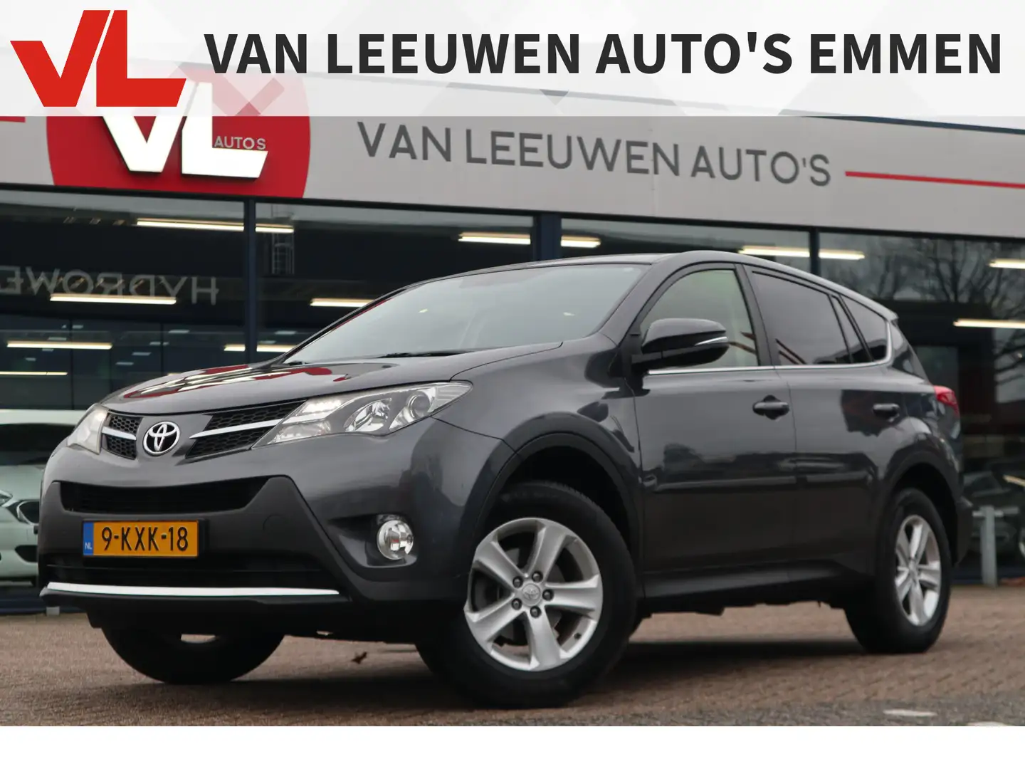 Toyota RAV 4 2.0 Dynamic 4WD | Automaat | Navi | Automatische A Grijs - 1