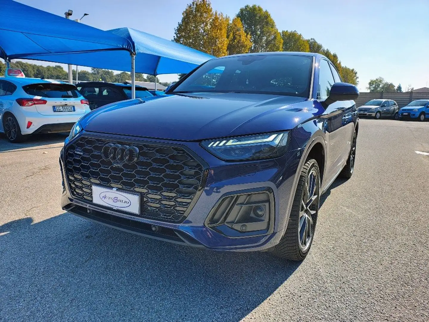 Audi Q5 SPB 40 TDI quattro S tronic S line Identity Black Blu/Azzurro - 2