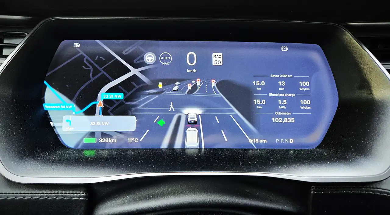 Tesla Model S снимка Tesla Model S
