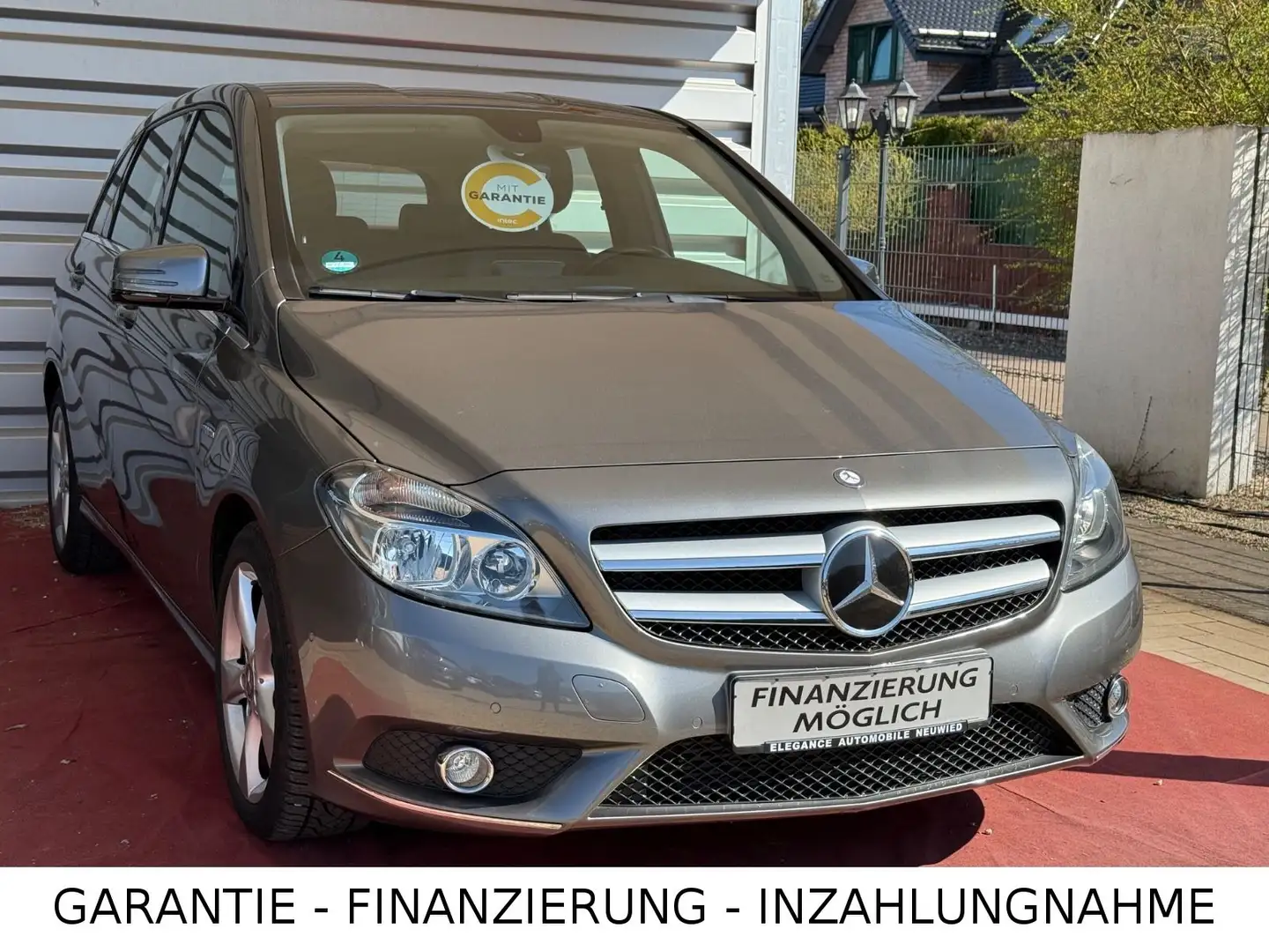 Mercedes-Benz B 180 /Garantie/Scheckheft/Rentnerfahrzeug Grau - 1
