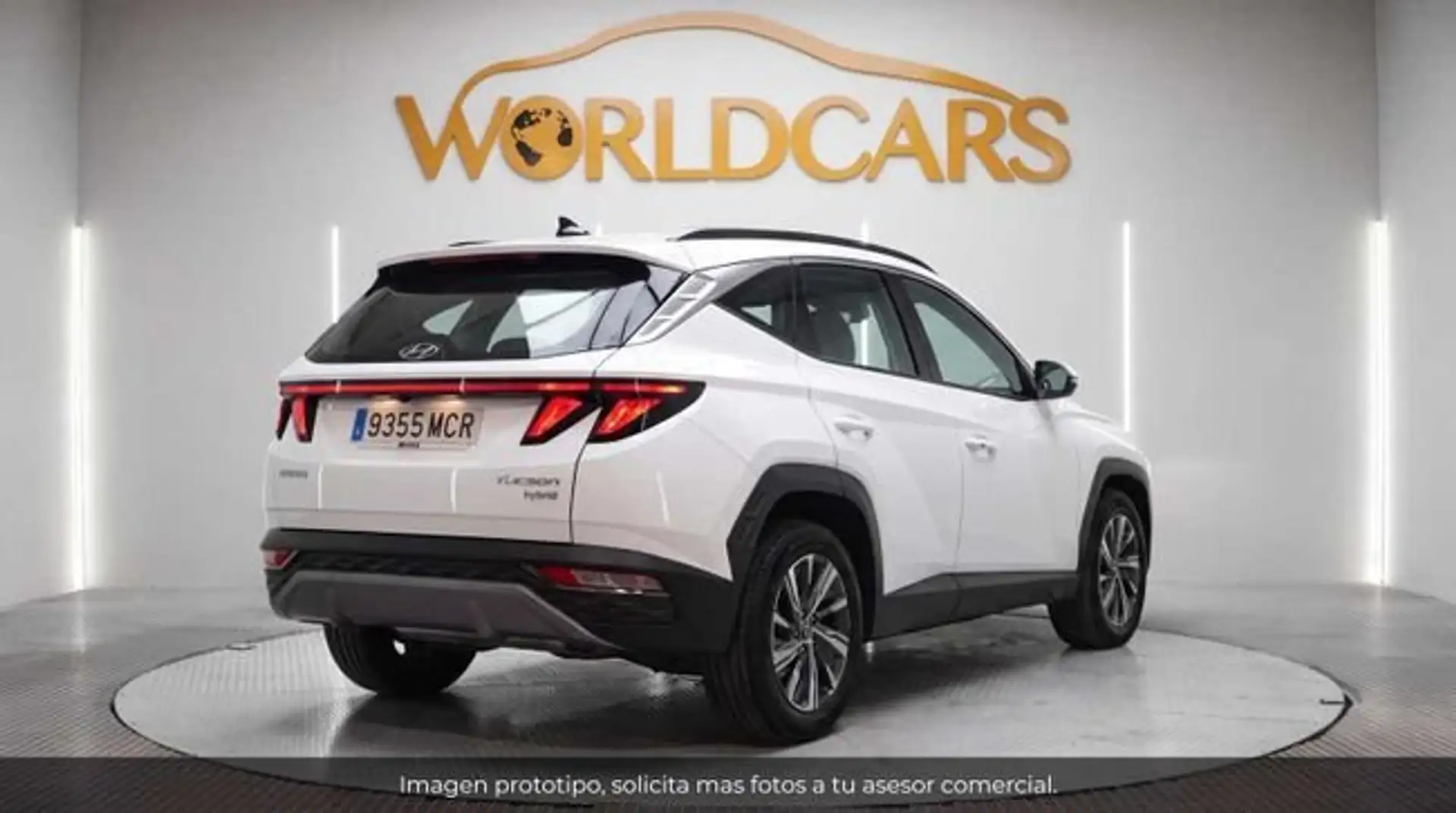 Hyundai TUCSON 1.6 CRDI 100kW (136CV) 48V Maxx DCT Blanco - 2