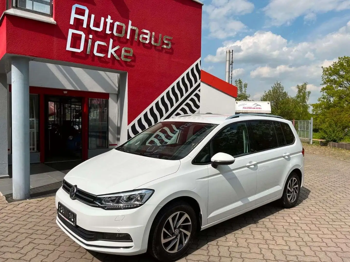 Volkswagen Touran Sound BMT/Start-Stopp MwSt auswb Weiß - 1
