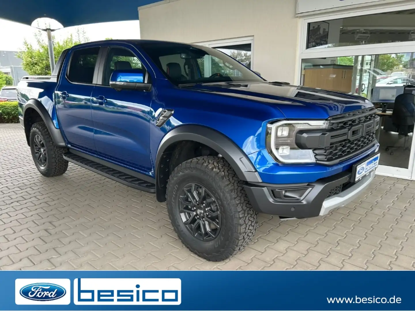 Ford Ranger Raptor e-4WD DoKa+MatrixLED+NAV+B&O+BLIS+ Blau - 1