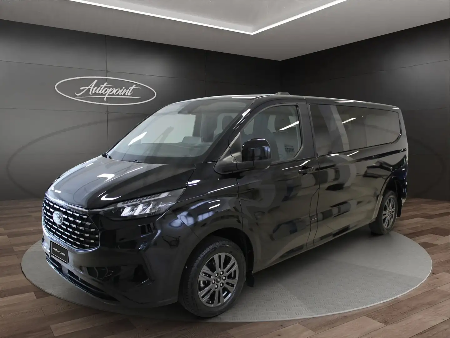 Ford Tourneo Custom Tourneo Custom 320 2.0 EcoBlue 136CV aut. PL Tita Nero - 1