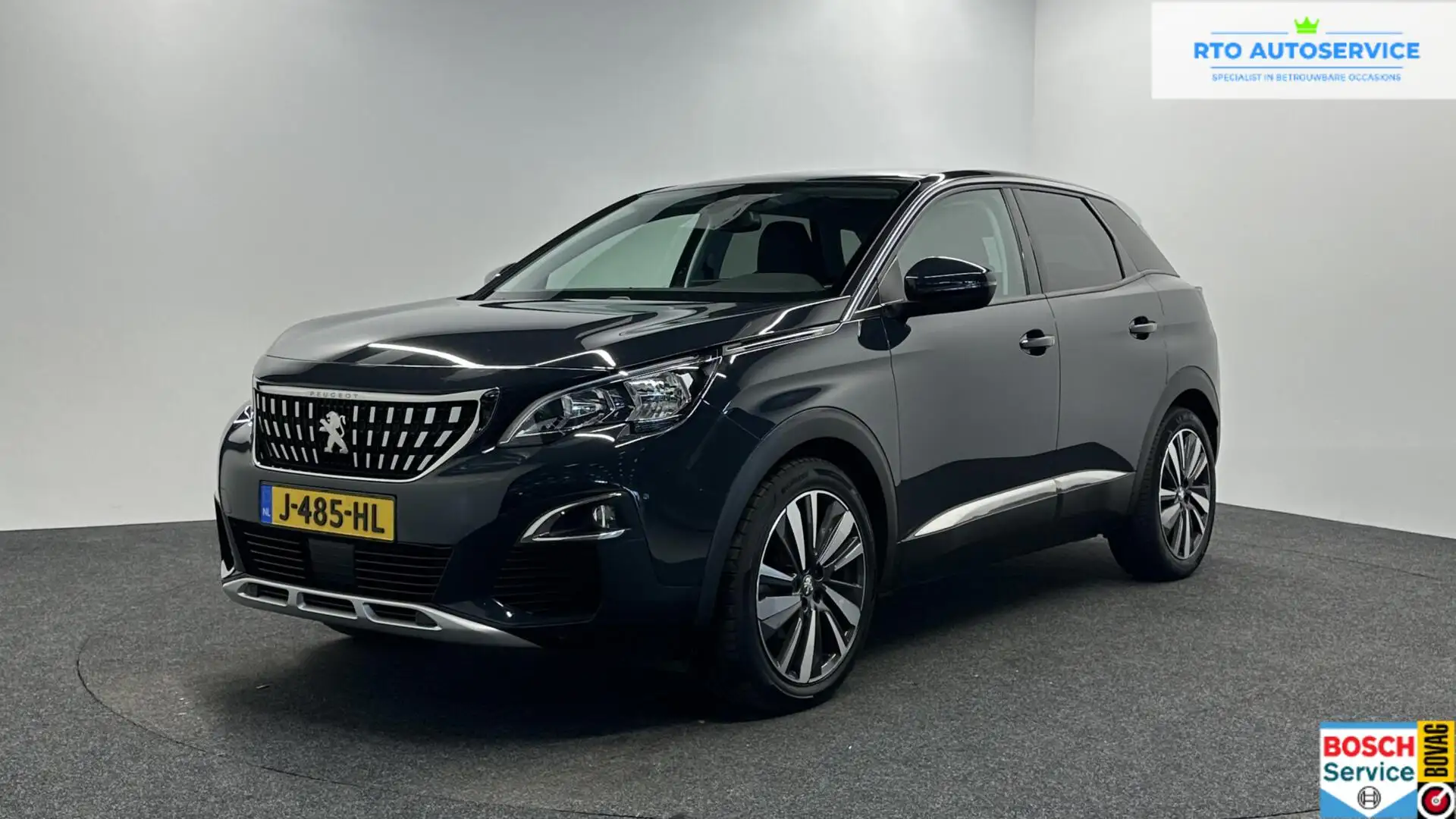 Peugeot 3008 1.2 PureTech Allure CARPLAY TREKHAAK NAVI LM ECC. Grigio - 1