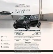 Smart ForFour EQ/RÜCKFAHRKAMERA/SITZHEIZ/TEMOMAT