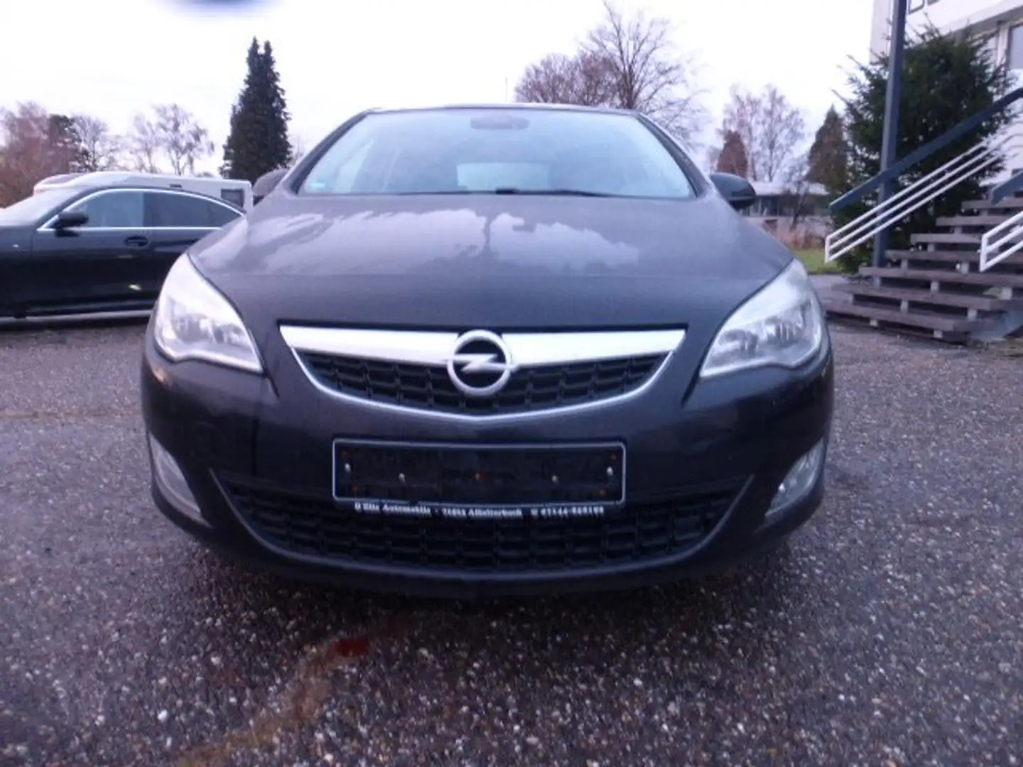 Opel Astra 1.4 Turbo Design Edition Aus 2. Hand/ Hagelschaden Schwarz - 2