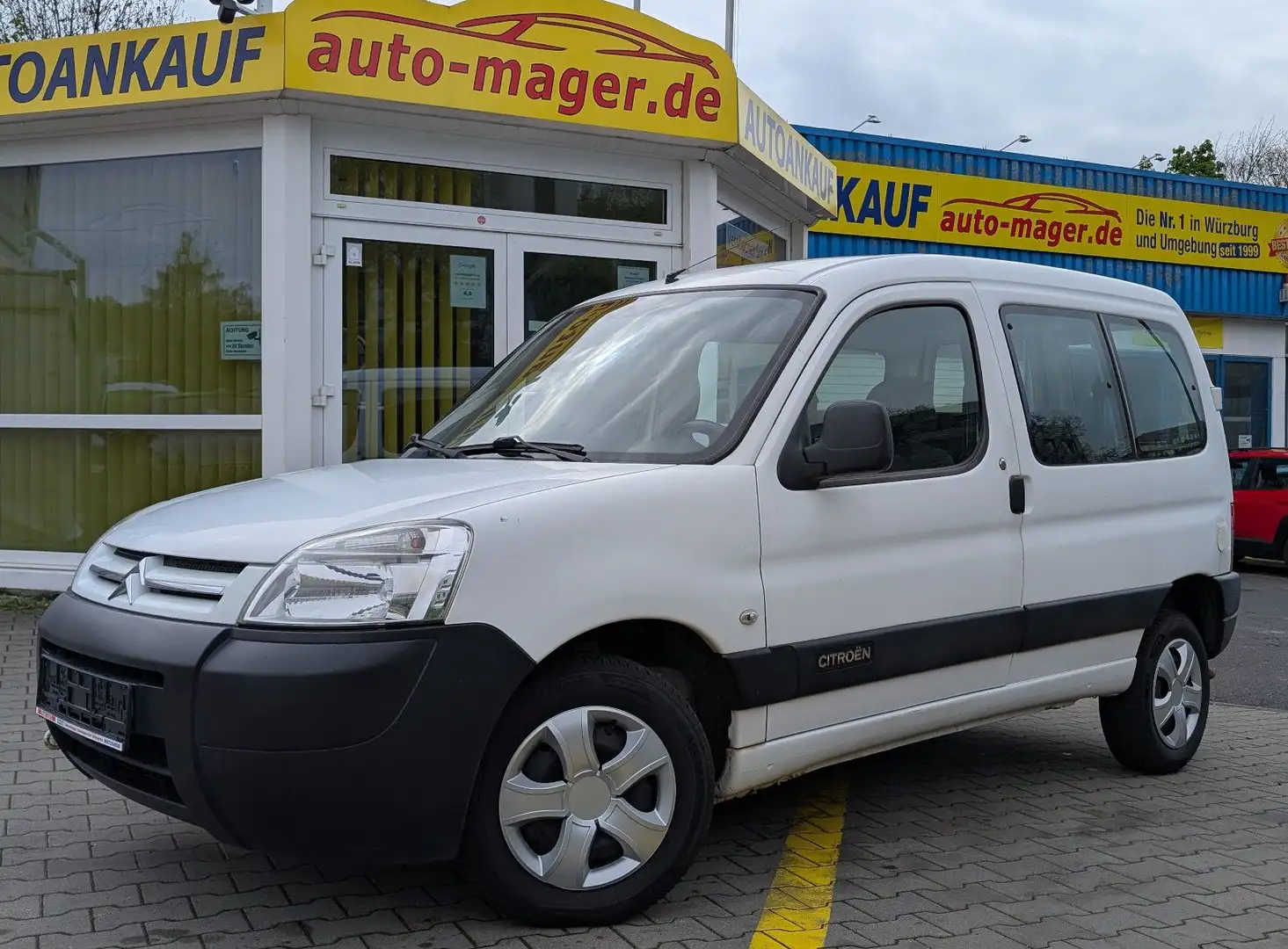Citroen Berlingo 1.4 Advance*1.Hand*Erdgas*CNG* Weiß - 1