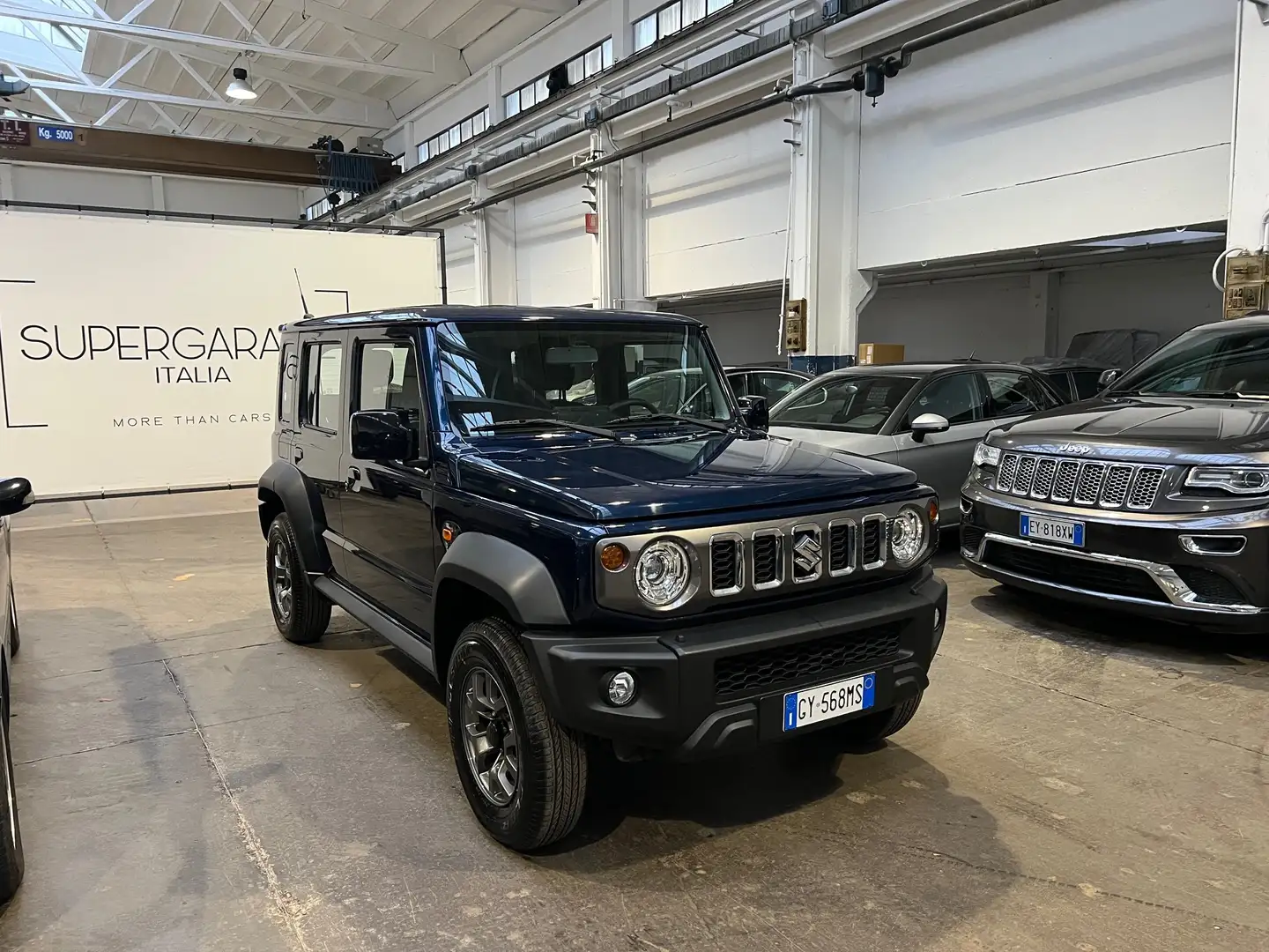 Suzuki Jimny 5 PORTE AUTOVETTURA PRONTA COSEGNA CAMBIO AUTOMAT Blu/Azzurro - 2
