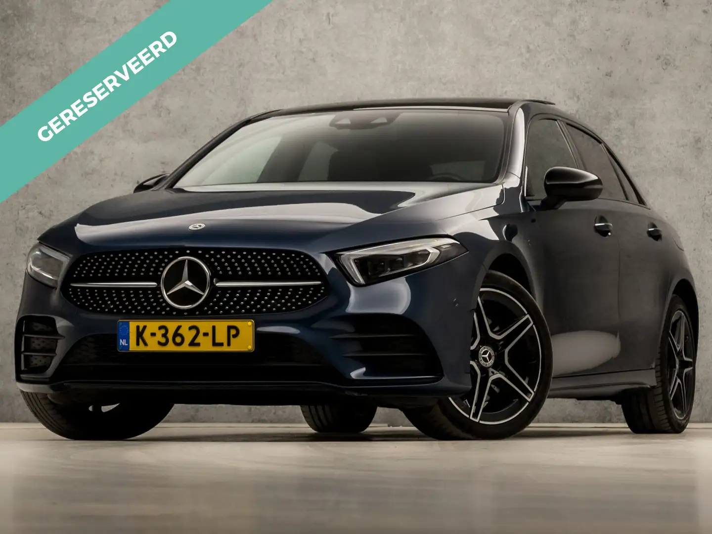 Mercedes-Benz A 250 e AMG Sport 218Pk Automaat (SCHUIFDAK, APPLE CARPL plava - 1