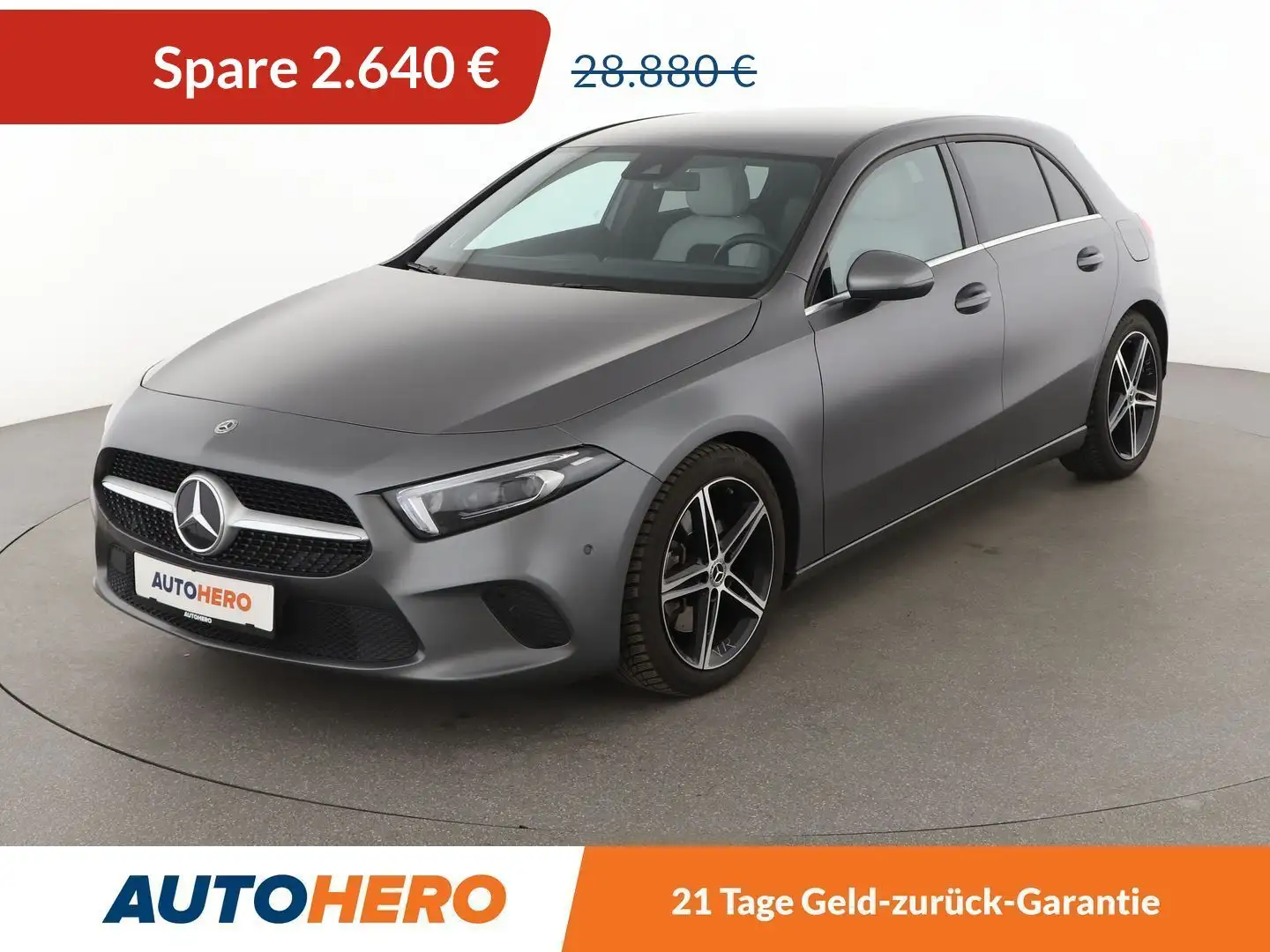 Mercedes-Benz A 250 4Matic Aut.*NAVI*MULTIBEAM*BURMESTER*CAM*SHZ* Grau - 1