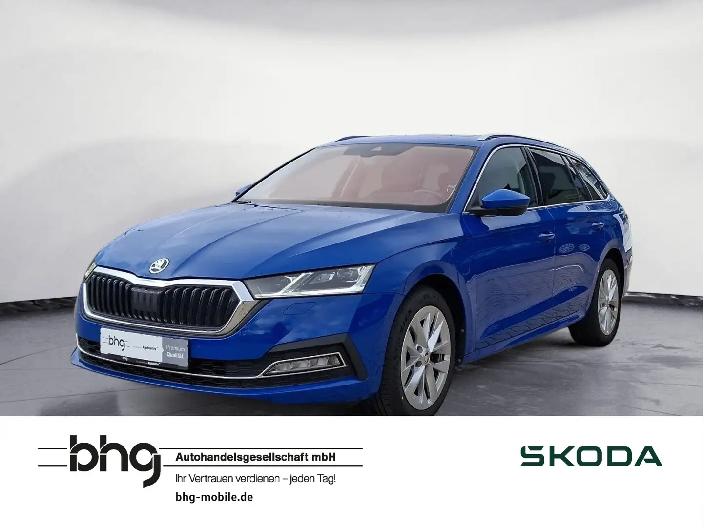 Skoda Octavia Combi 1.4 TSI iV DSG Style Blau - 1