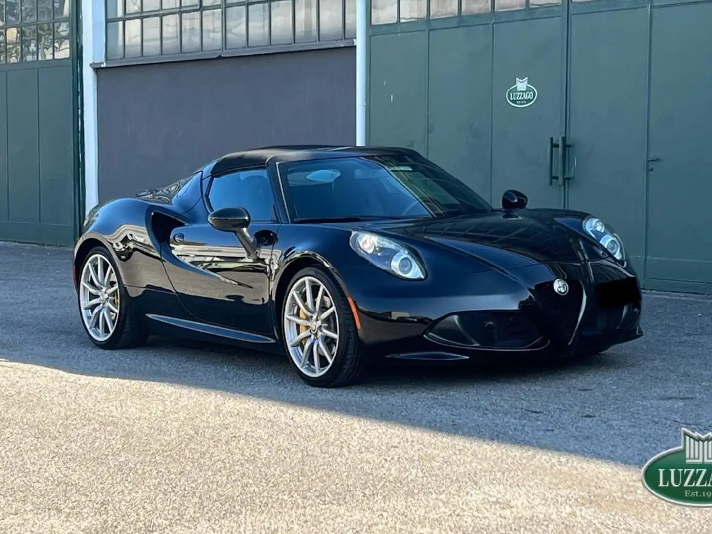 Alfa Romeo 4C Spider America Černá - 1