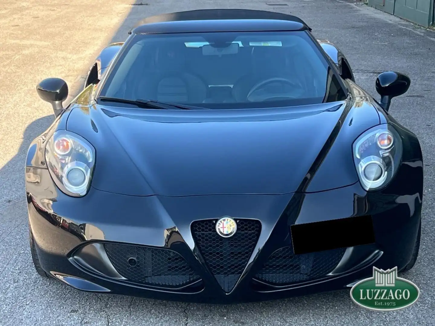 Alfa Romeo 4C Spider America Černá - 2