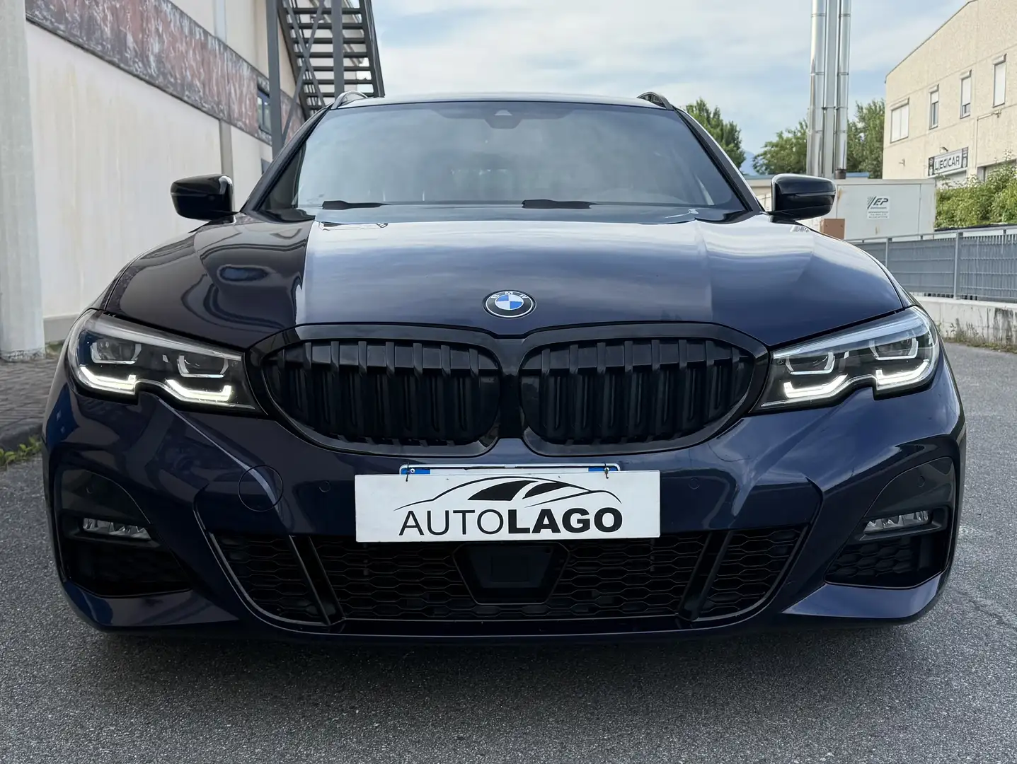 BMW 330 330d xdrive  Touring luxur Msport auto Blau - 1