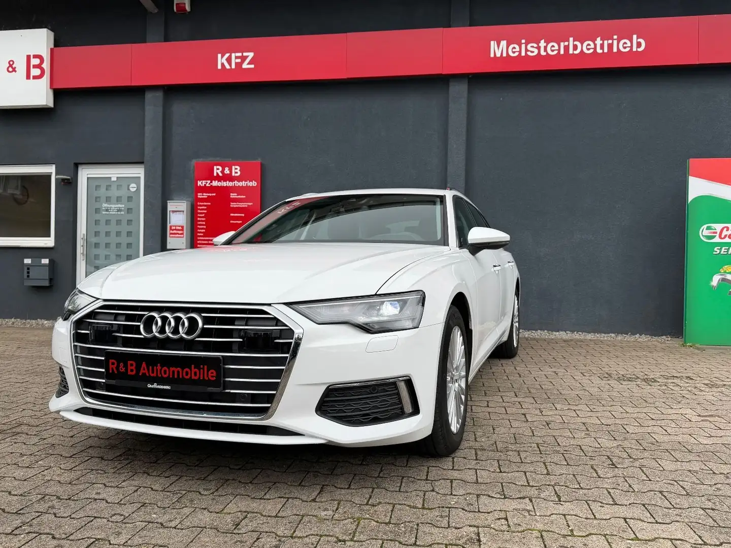Audi A6 Avant 40 TDI design*Navi*Leder*ACC*Asistennz* Blanc - 1