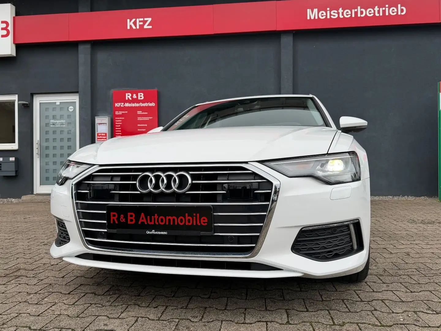 Audi A6 Avant 40 TDI design*Navi*Leder*ACC*Asistennz* Blanc - 2