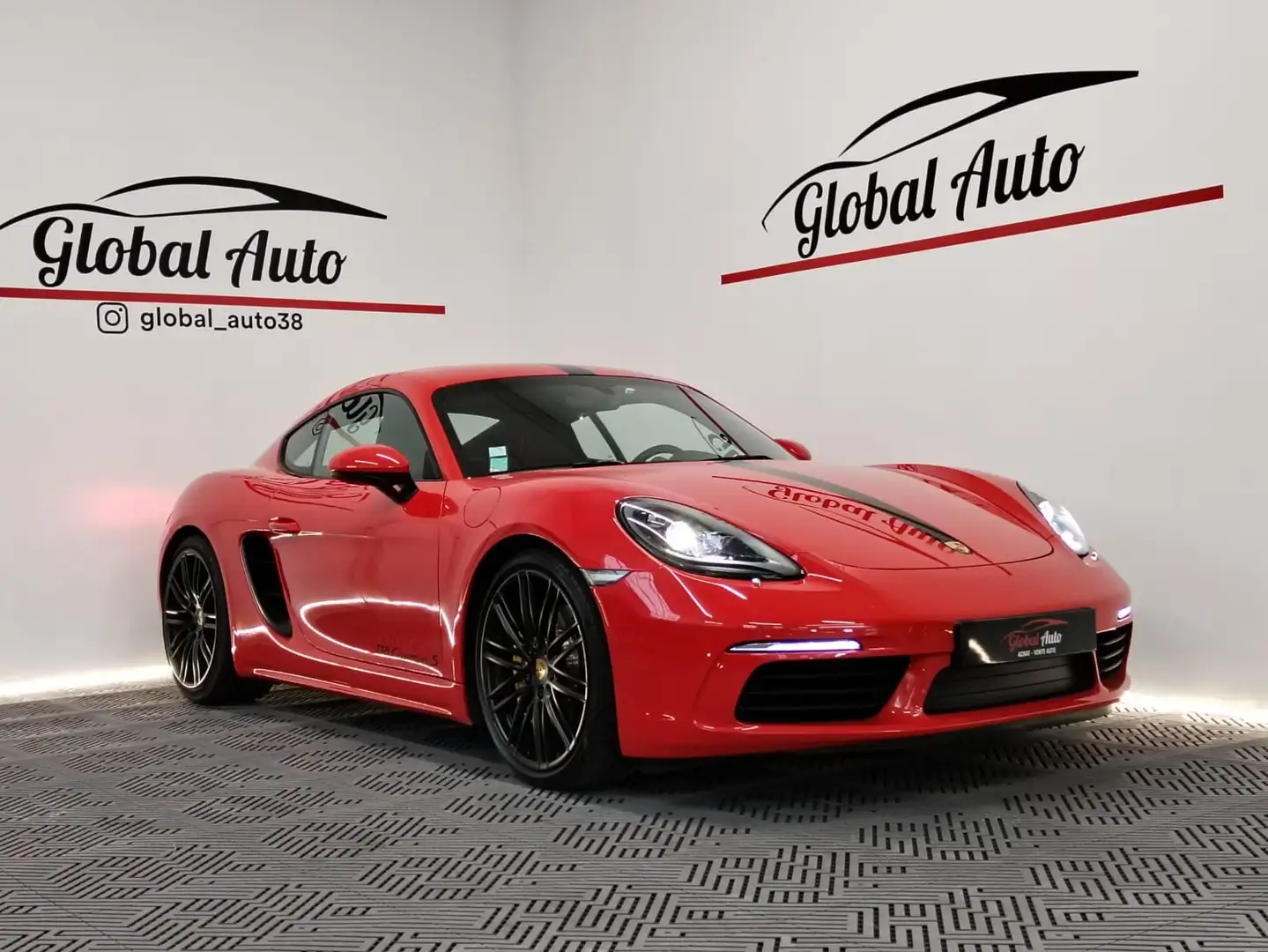 Porsche Cayman PORSCHE 718 CAYMAN S 350ch PDK Rot - 1
