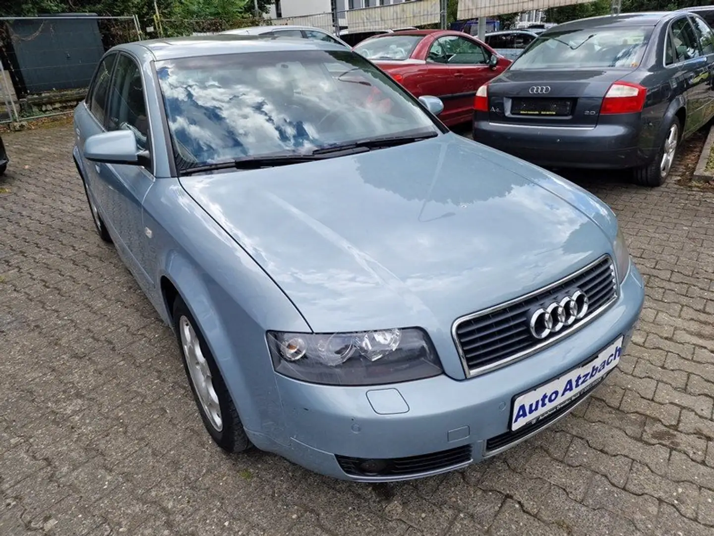 Audi A4 1.8T.Automatik.Xenon.Klim.EGD.Leder.Alu.TÜV.NEU Blau - 1
