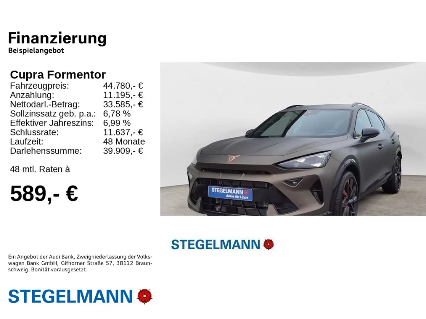 CUPRA Formentor VZ 1.5 e-HYBRID Dinamica Sennheiser Ma Braun - 2