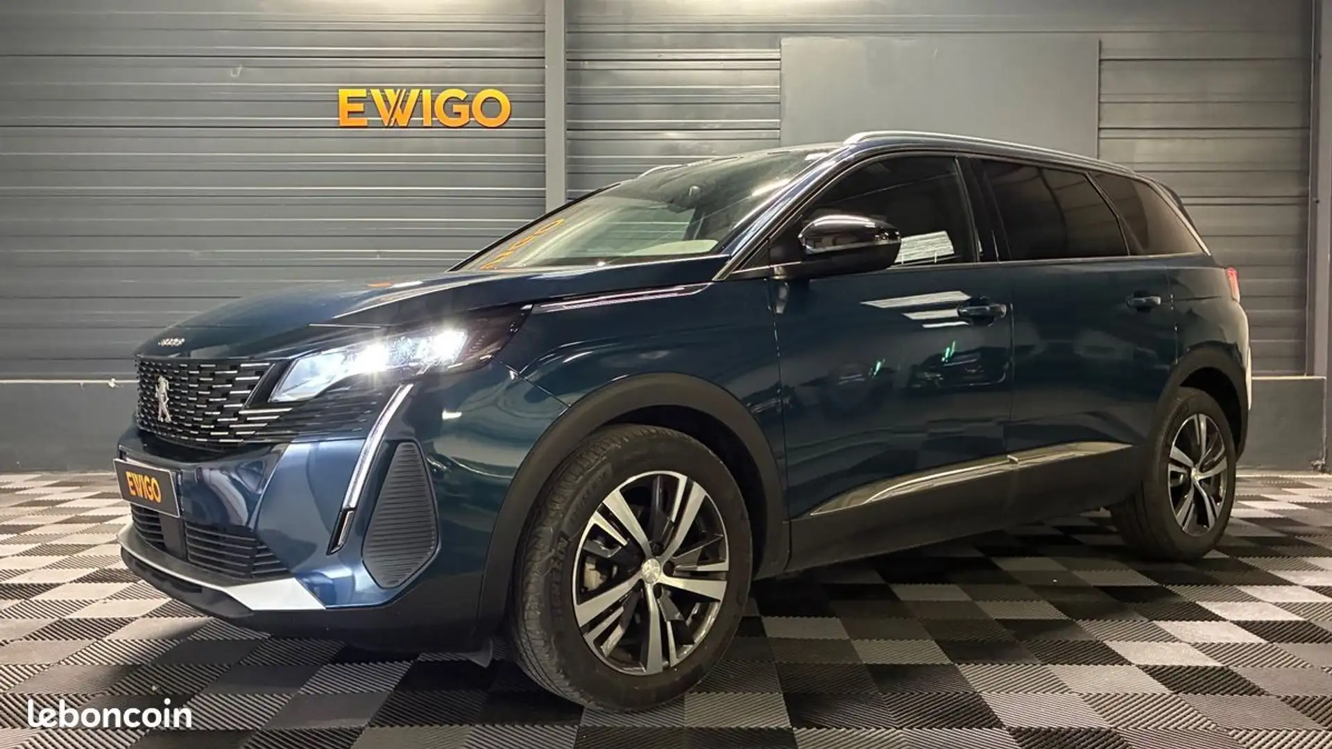 Peugeot 5008 1.5 blue hdi s&s 130 bv eat8 ii allure pack phase 2 Verde - 1