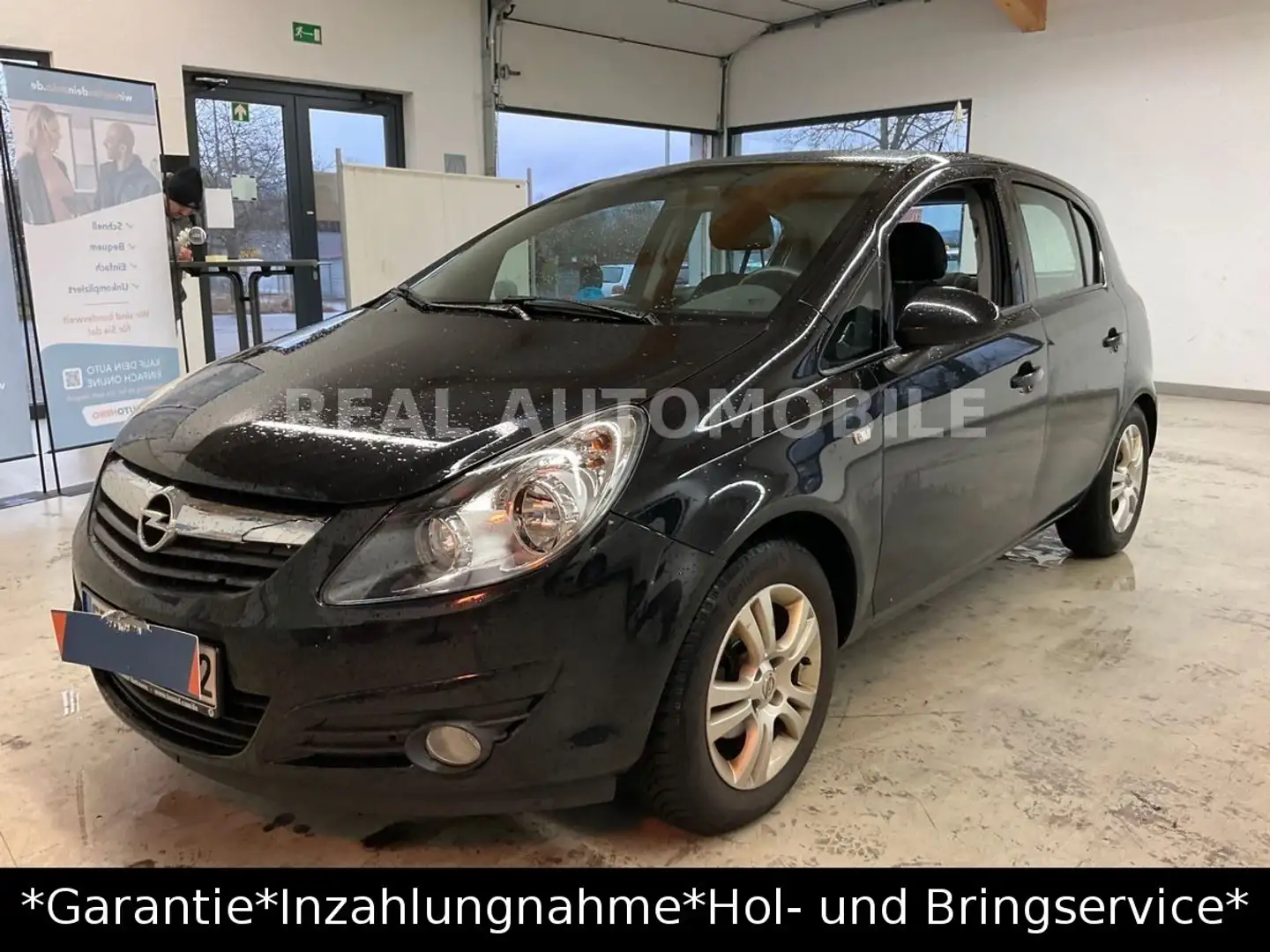 Opel Corsa 1.3 CDTI D Edition *TÜV NEU*SCHECKHEFT*AC* Schwarz - 1